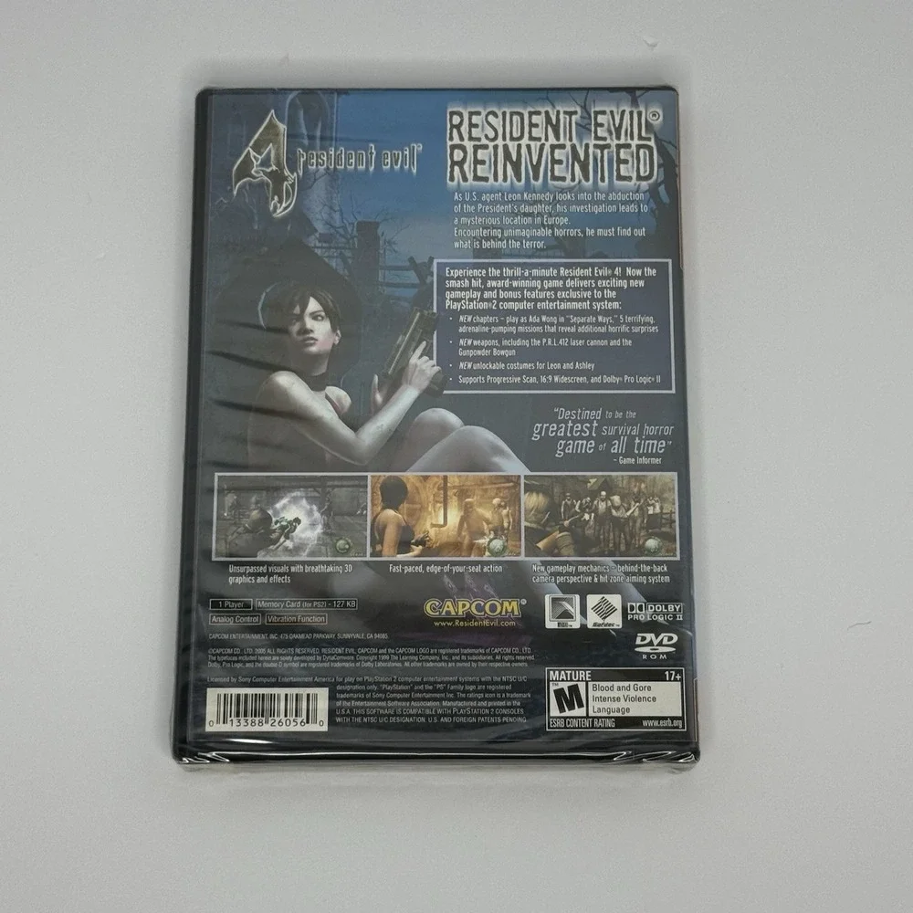 Resident Evil 4 PlayStation 2 PS2 Greatest Hits 2005 Brand New Sealed
